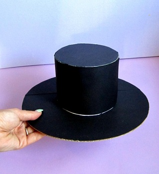 Как сделать шляпу-цилиндр своими руками